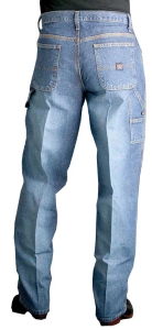 Cinch® Blue Label Medium Stonewash Carpenter Jeans - MB90434002