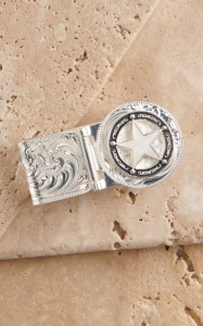 Montana Silversmiths® Retro Star Money Clip