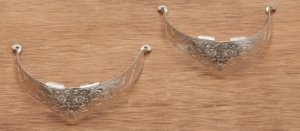 M&F Western Products® Etched Silver Heel Cap