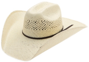 M&F® 10X Natural Jute Straw Cowboy Hat
