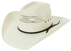 Cavender's® Added Money Bangora Straw Cowboy Hat