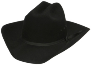 M&F® Denver Kids Black Felt Extra Large Cowboy Hat