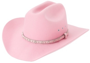 M&F® Girls Denver Fancy Pink Wool Hat