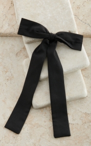 M&F® Colonel Clip-On Tie - Black
