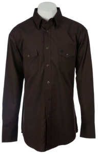 Wrangler® George Strait Troubadour™ Men's Long Sleeve Snap Shirt MGS02BN