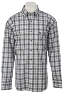 George Strait by Wrangler L/S Mens Plaid Shirt MGS45XM