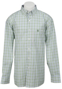 George Strait by Wrangler L/S Mens Plaid Shirt MGS54GMX