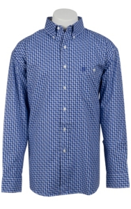George Strait by Wrangler L/S Mens Plaid Shirt MGS62BM