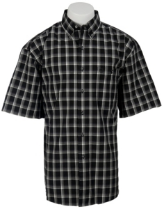 George Strait by Wrangler S/S Mens Plaid Shirt MGS77XM