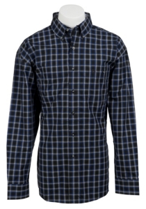 George Strait by Wrangler L/S Mens Plaid Shirt MGS81XM