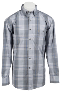 George Strait by Wrangler L/S Mens Plaid Shirt MGS82XM
