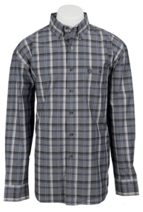 George Strait by Wrangler L/S Mens Plaid Shirt MGS83XM