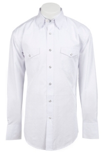 Wrangler® George Strait Troubadour™ Men's Long Sleeve Snap Shirt MGS85WH