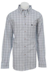 George Strait by Wrangler L/S Mens Plaid MGS972M