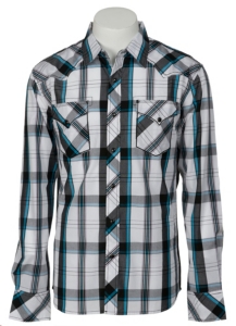 Indigo Star® Men's L/S Western Snap Shirt MIFL1605WH