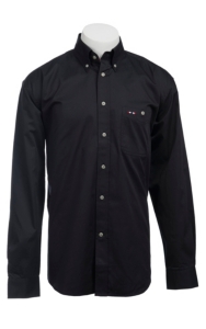 Larro™ L/S Mens Solid Navy Shirt MLSL901NV