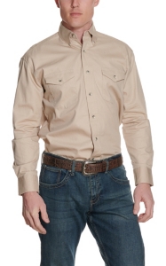 Wrangler® Painted Desert L/S Western Shirt Tan MP3482TX2