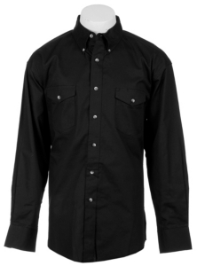 Painted Desert by Wrangler L/S Mens Black Shirt MP4282X2