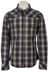 Wrangler Mens Rock 47 Western Shirt MRC126M