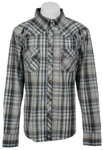 Wrangler Mens Rock 47 Western Shirt MRC141M