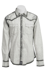 Wrangler Mens Rock 47 Western Shirt MRC151W