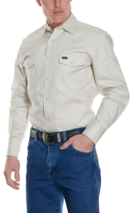 Wrangler® Stone Long Sleeve Big & Tall Workshirt