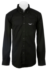 Trevor Brazile Relentless™ by Wrangler® L/S CoolMax® Solid Shirt MTB206X