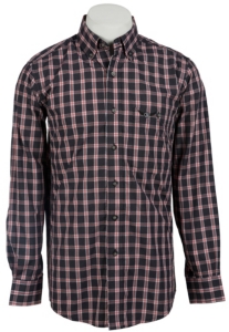 Trevor Brazile Relentless™ by Wrangler® L/S CoolMax® Plaid Shirt MTB222M