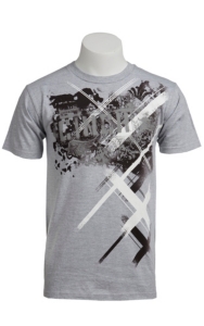 Cinch® Men's Heather Grey S/S Logo Tee