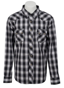 Wrangler Mens Vintage Snap Western Shirt MV1294MX