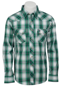 Wrangler Mens Vintage Snap Western Shirt MV1295M