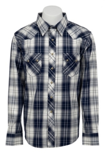 Wrangler Mens Vintage Snap Western Shirt MV1296M