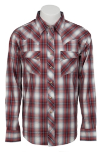 Wrangler Men's Vintage Snap Western Shirt MV1301M