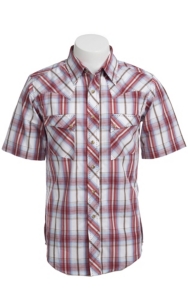 Wrangler Men’s SS Snap Western Shirt MV3011M