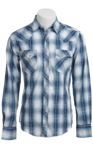 Wrangler Men’s LS Snap Western Shirt MVG012M