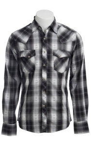 Wrangler Men’s LS Snap Western Shirt MVG013M