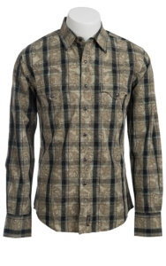 Wrangler® Mens Retro Snap Western Shirt MVR134M