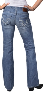 Big Star® Ladies Light Blue Remy Low Rise Boot Cut Jean