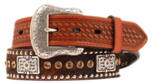 Nocona® Mens Rhinestone Western Belt N2442548