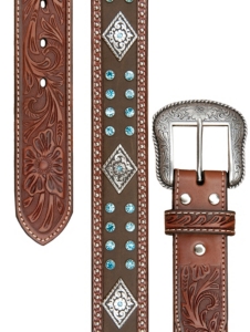 Nocona® Mens Rhinestone Western Belt N2493808