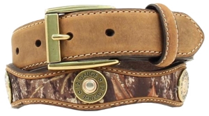 Nocona® Children's Mossy Oak® Printed Leather Belt