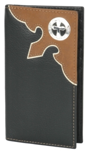 Nocona® Black  Rodeo Wallet/Checkbook Cover N5440201