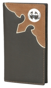 Nocona® Brown  Rodeo Wallet/Checkbook Cover N5440202