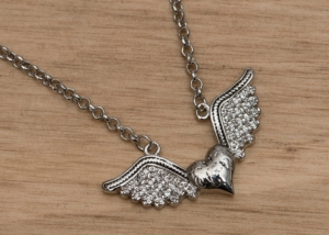 Montana Silversmiths® Vintage Charm You Lift Up My Heart Necklace