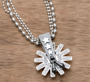 Montana Silversmiths® Large Spur Rowel Necklace