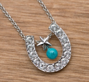 Montana Silversmiths® Silver Horseshoe Necklace