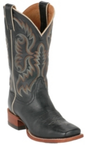 Nocona® Ladies Black Traditional Western Square Toe Boots