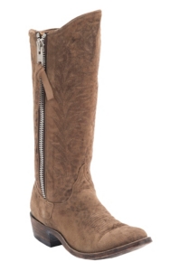 Old Gringo® Women's Tan Leopardito Razz Zipper Round Toe Western Fashion Boots