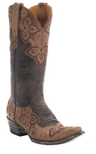 Old Gringo® Women's Oryx Chocolate w/Wingtip & Collar Marrione Pointed Toe Western Boots