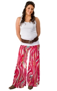 See You Monday® Women's Multicolor Palazzo Pants